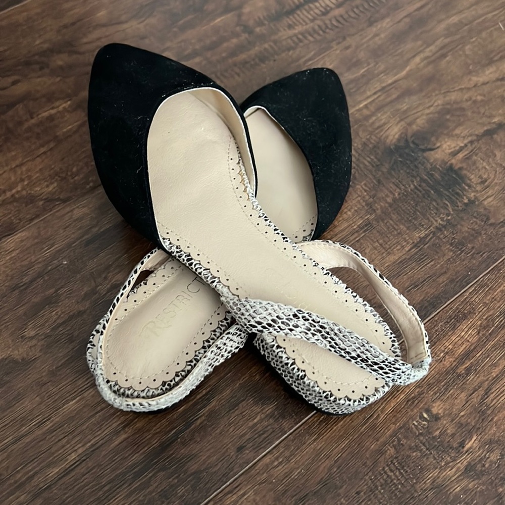 NWOT Sling-back flats